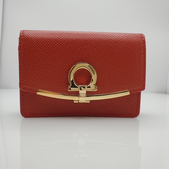 Salvatore Ferragamo | Bags | Salvatore Ferragamo Small Leather Card ...